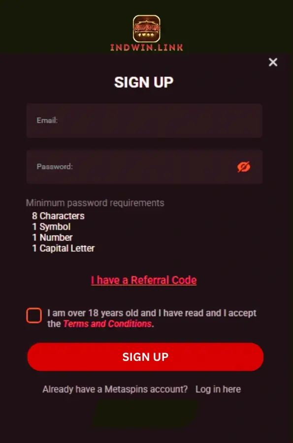 register and login